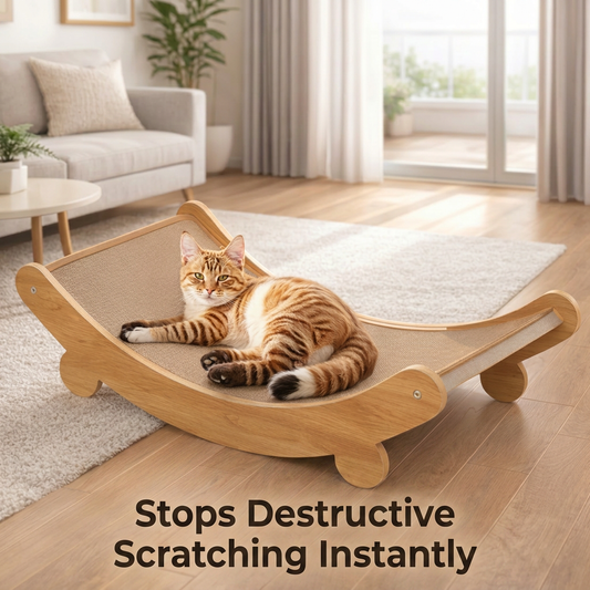 Finally — A Scratcher Your Cat Chooses Over Your Couch