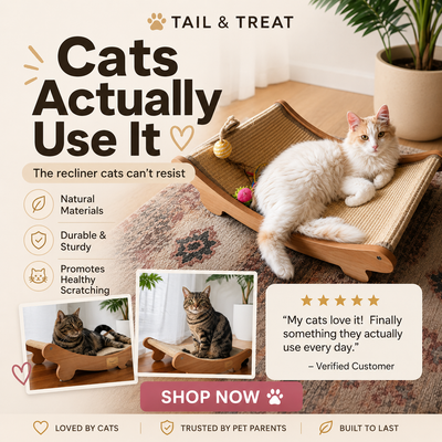 Finally — A Scratcher Your Cat Chooses Over Your Couch